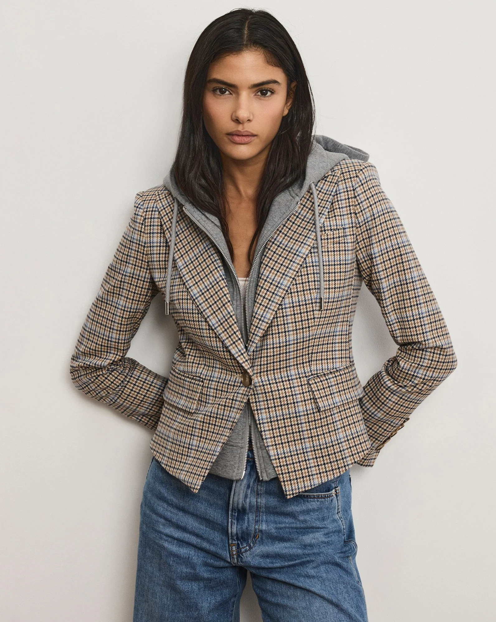 Veronica Beard - Hosanna Plaid Dickey Jacket - Image 5