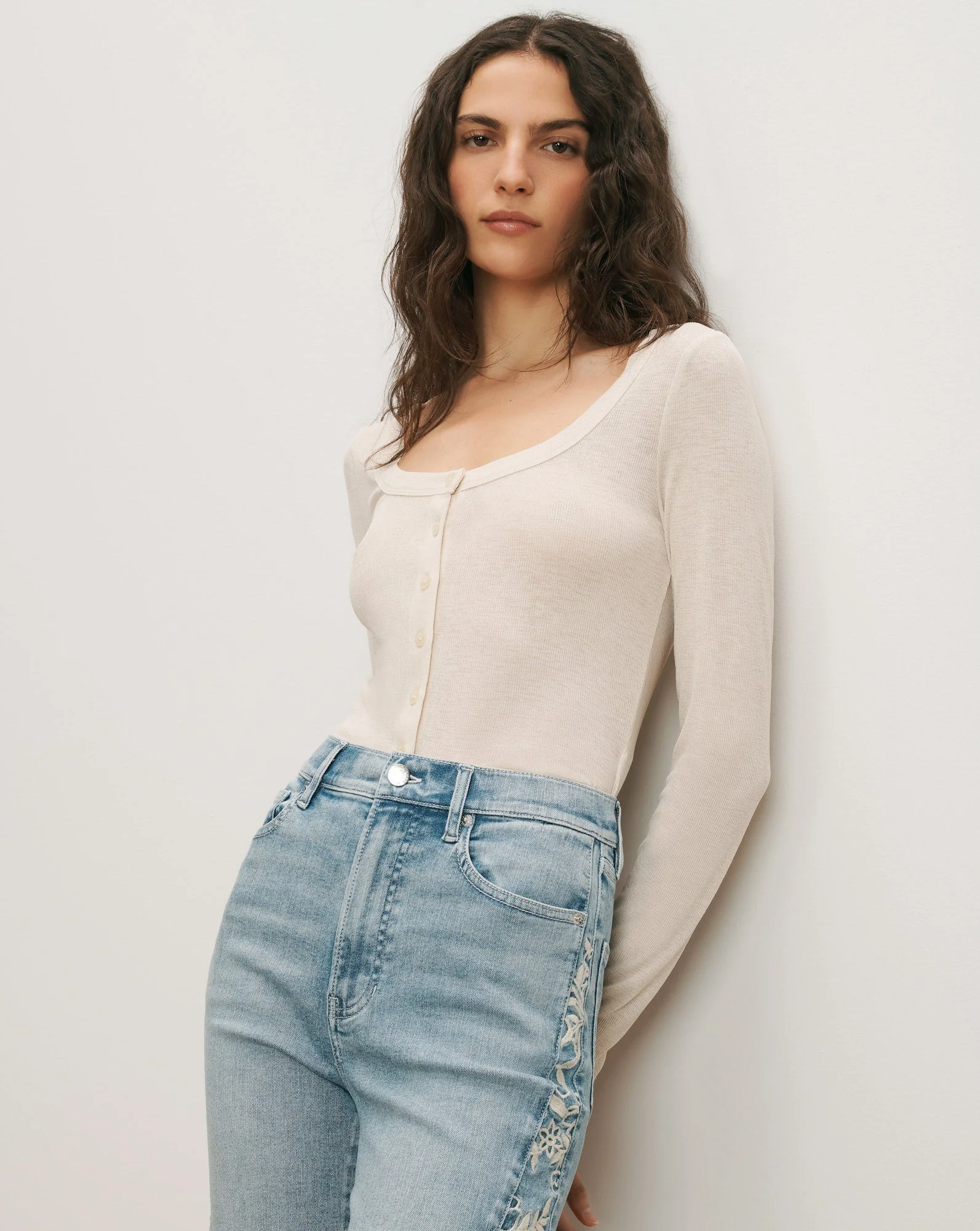 Veronica Beard - Hyland Button - Down T - Shirt