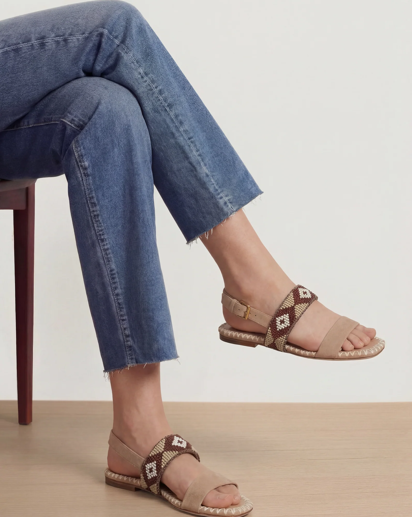 Veronica Beard - Marian Beaded Flat Sandal - Image 2