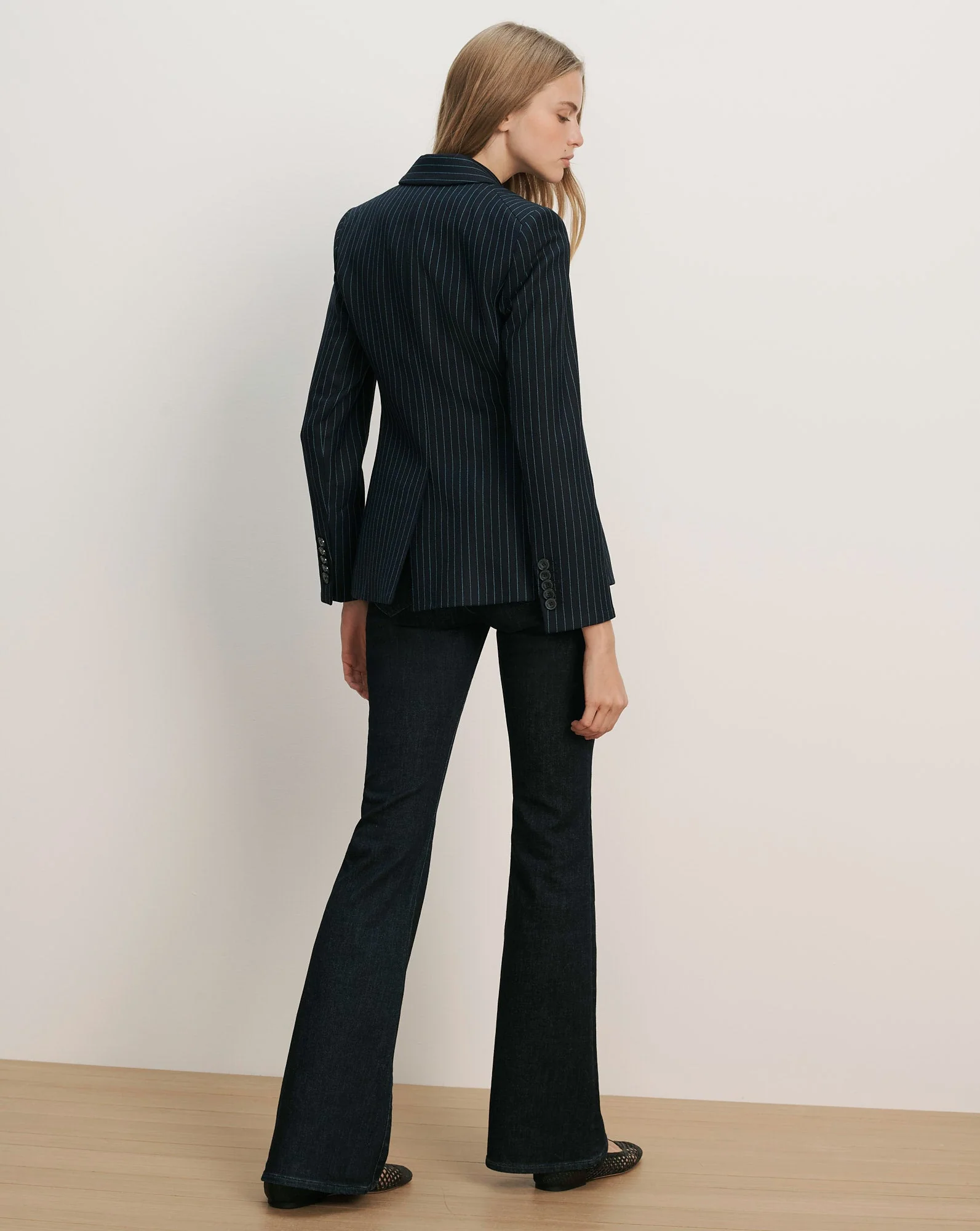 Veronica Beard - Miller Pinstripe Dickey Jacket - Image 3