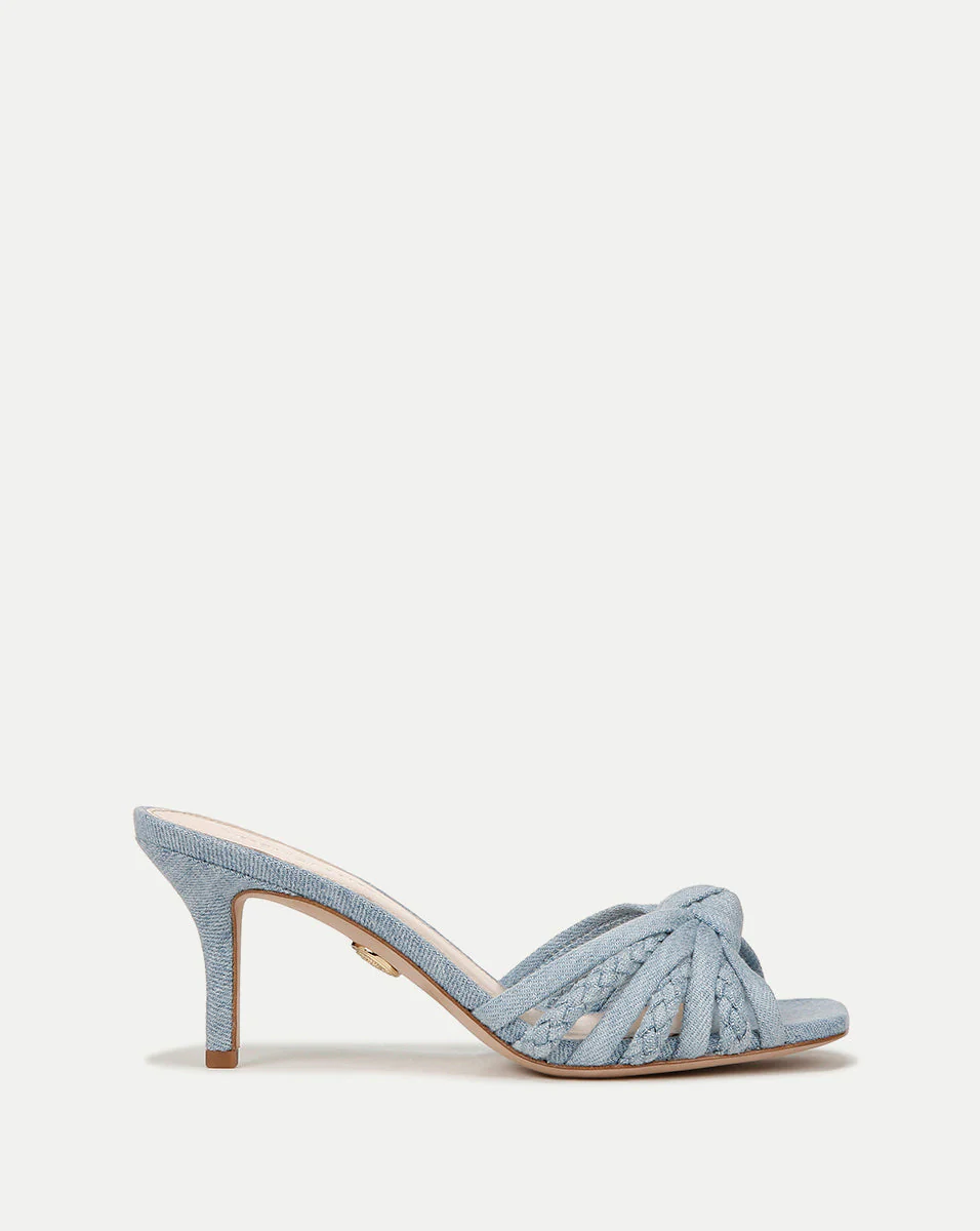 Veronica Beard - Misa Denim Knot - Front Sandal - Image 5