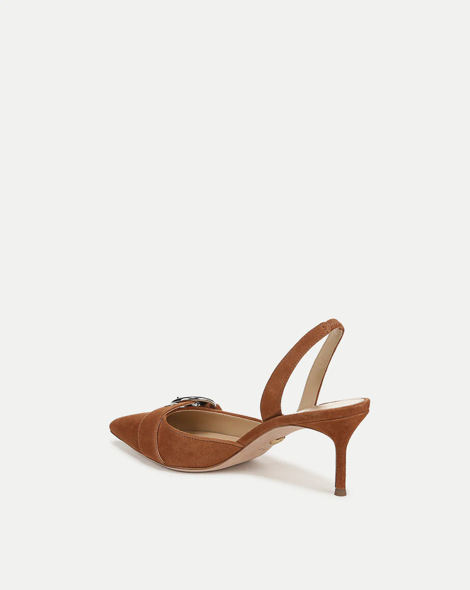 Veronica Beard - Roxy Suede Slingback Pump - Image 4