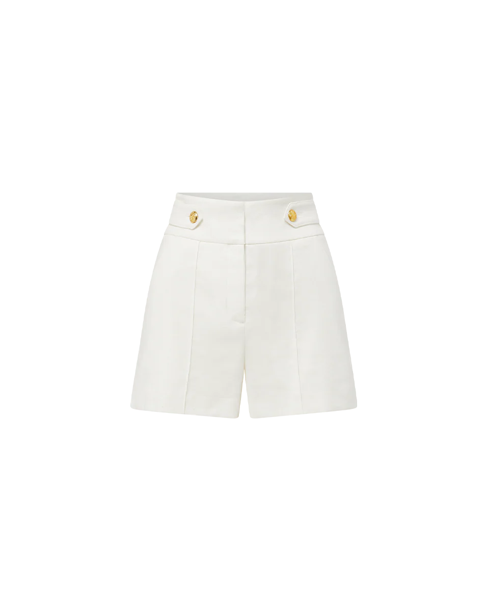 Veronica Beard - Runo Linen Short - Image 6