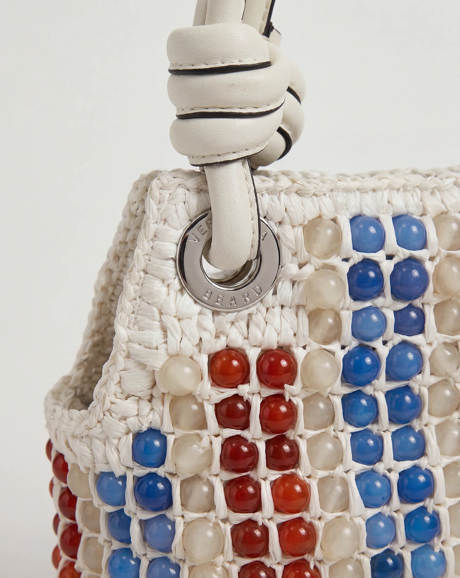 Veronica Beard - Small Beaded Veronica Beard Slouch Bag - Image 3