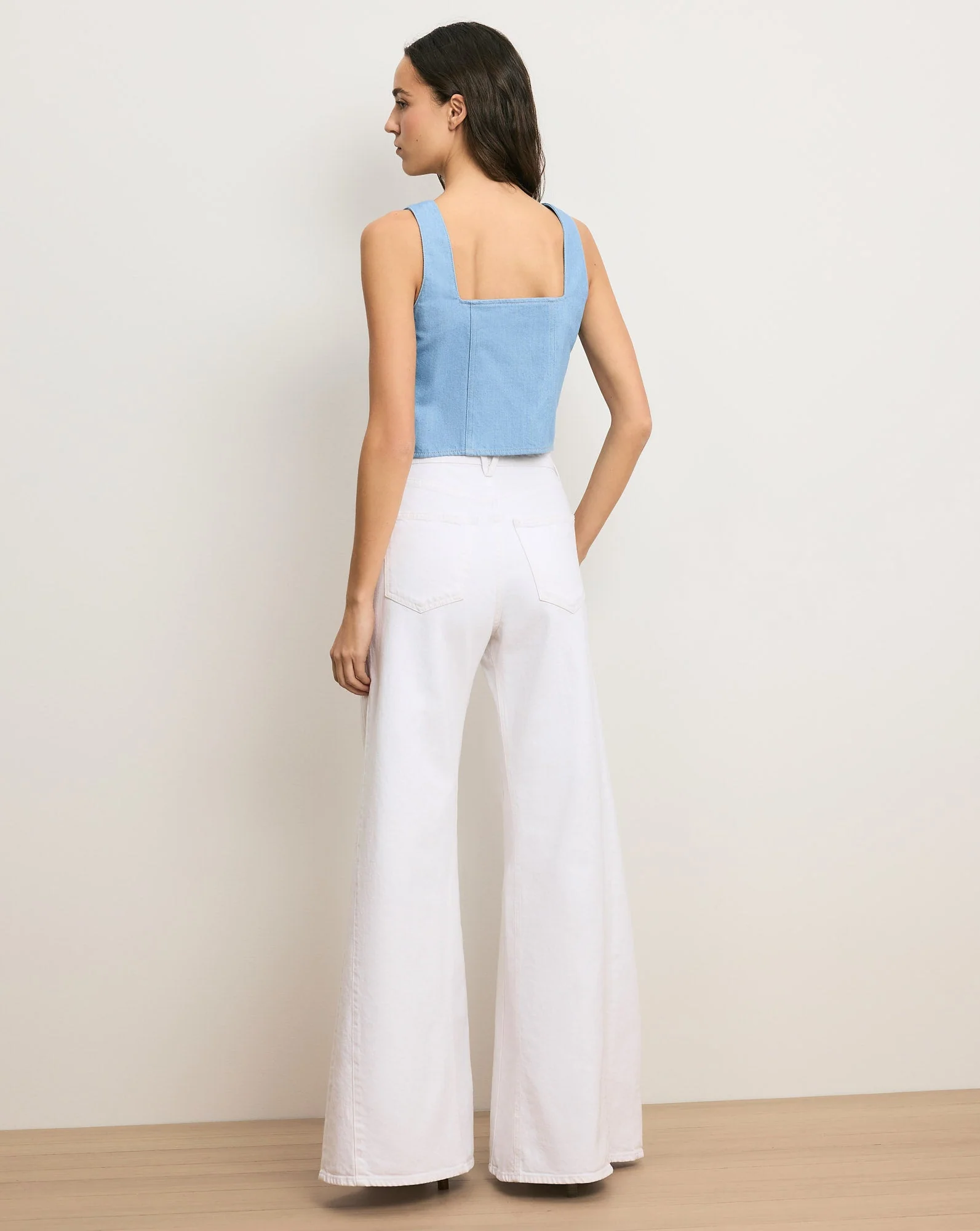 Veronica Beard - Spensley Denim Vest - Image 4