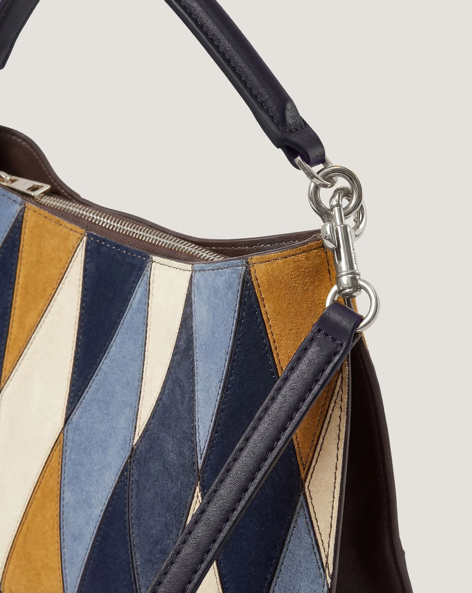 Veronica Beard - Vida Patchwork Shoulder Bag - Image 2