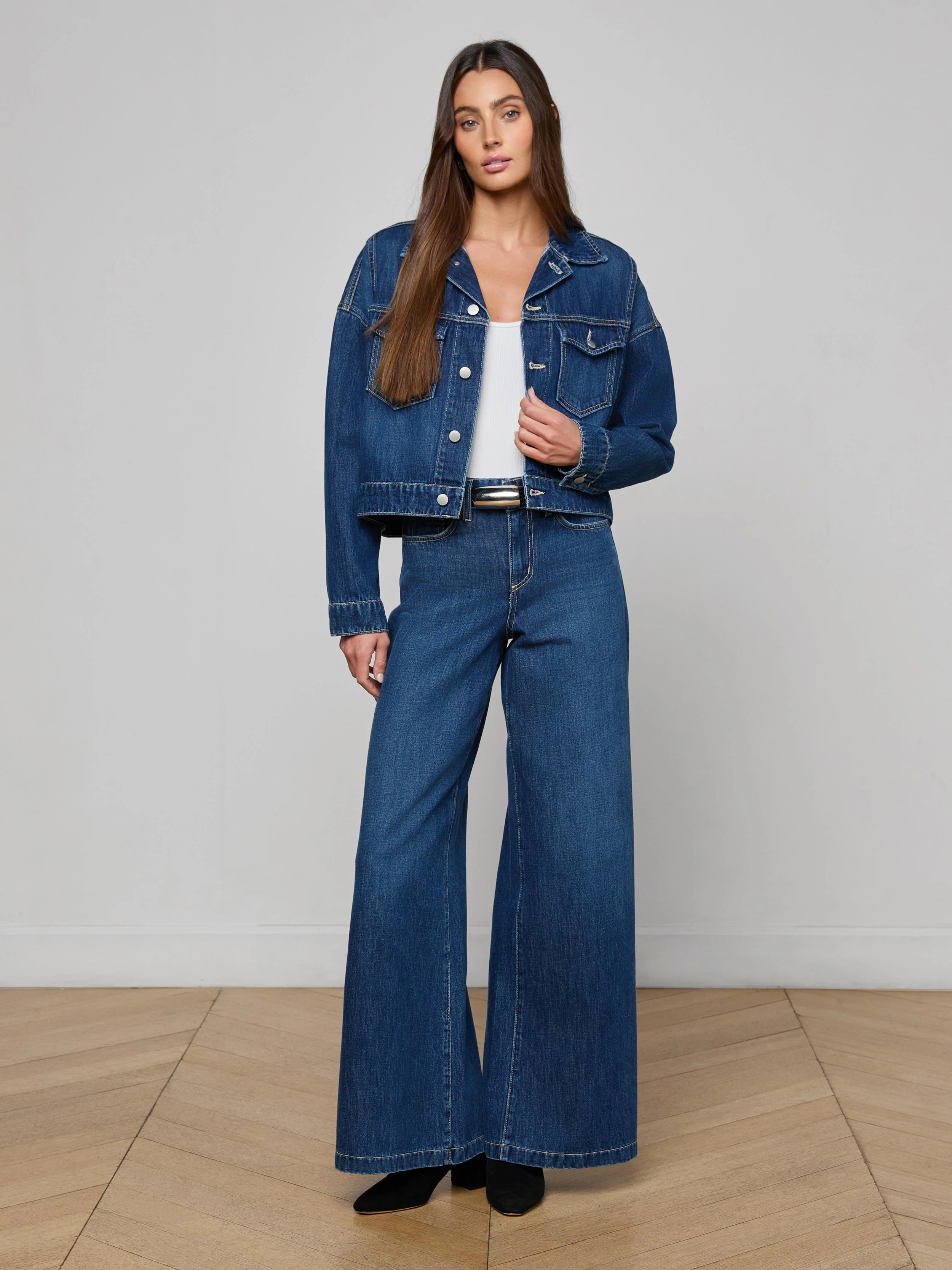 L'AGENCE - Vianney Jean Jacket - Image 3