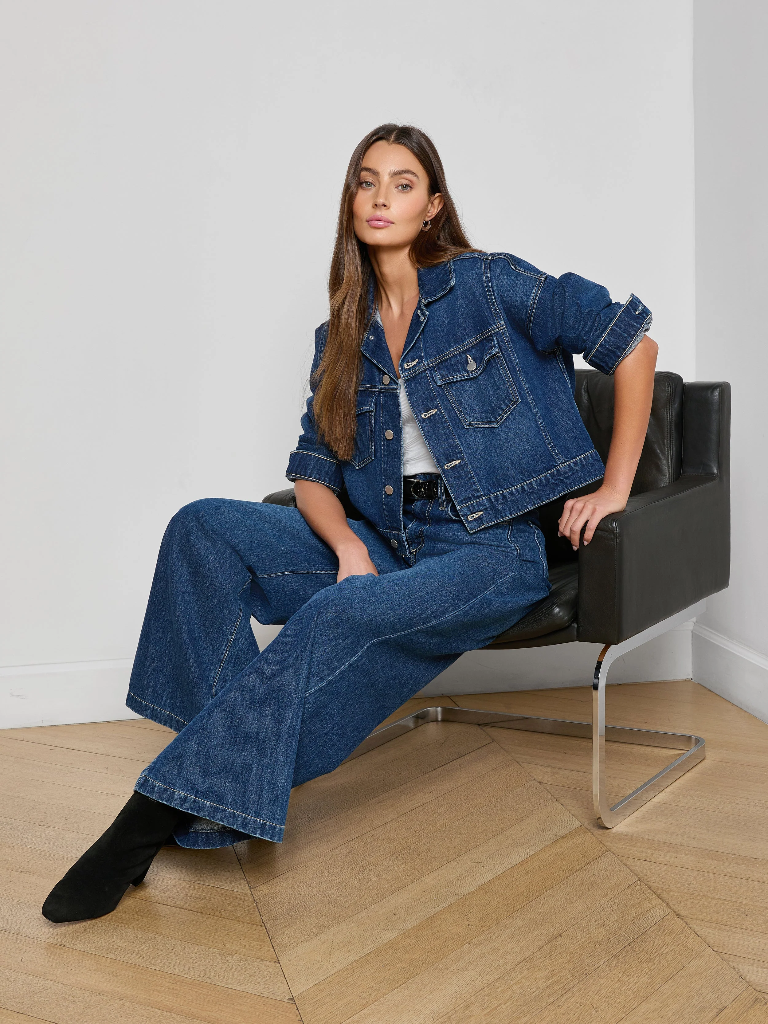 L'AGENCE - Vianney Jean Jacket - Image 7
