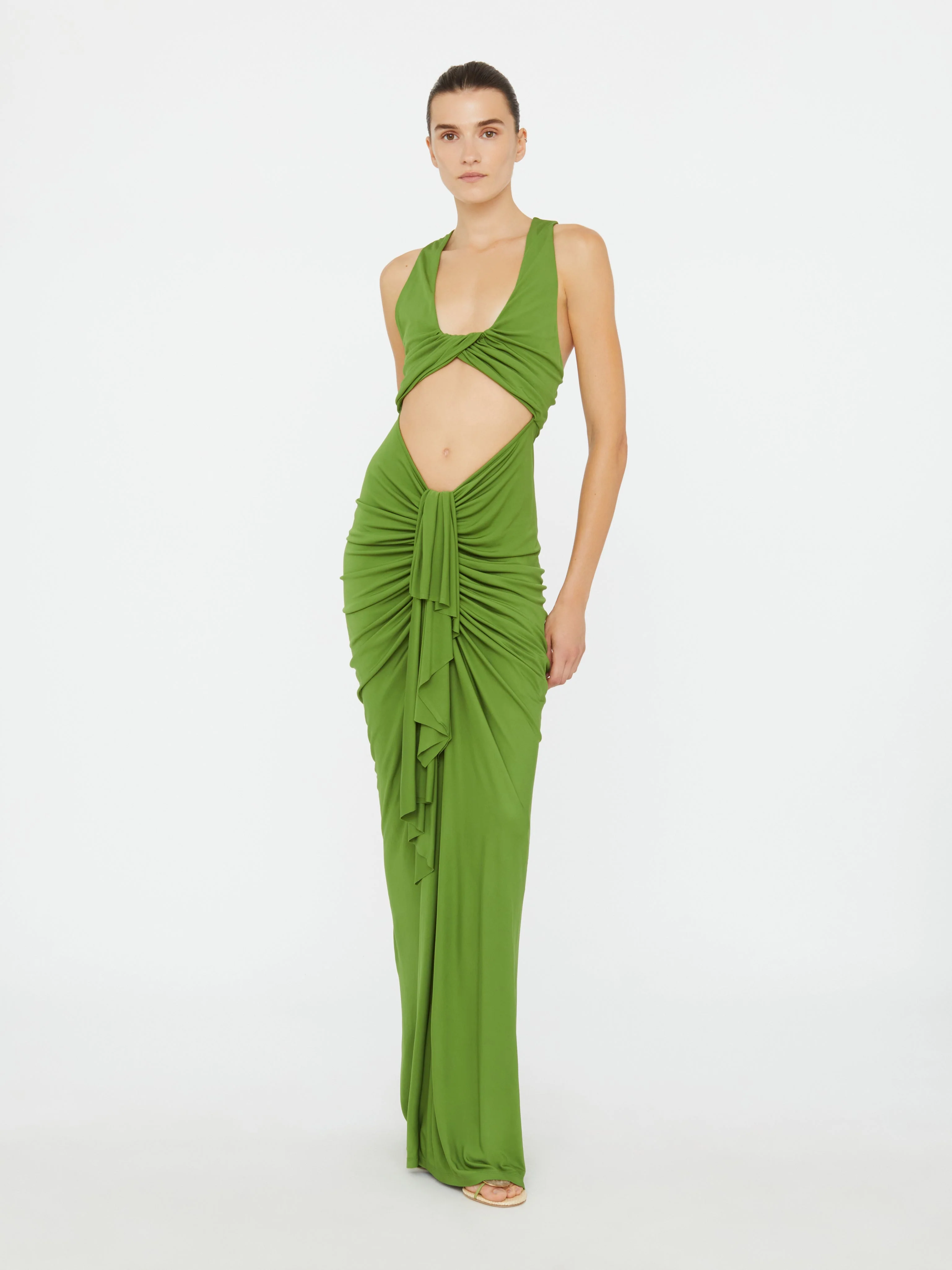 Christopher Esber - Vivenda Drape Front Dress - Image 3