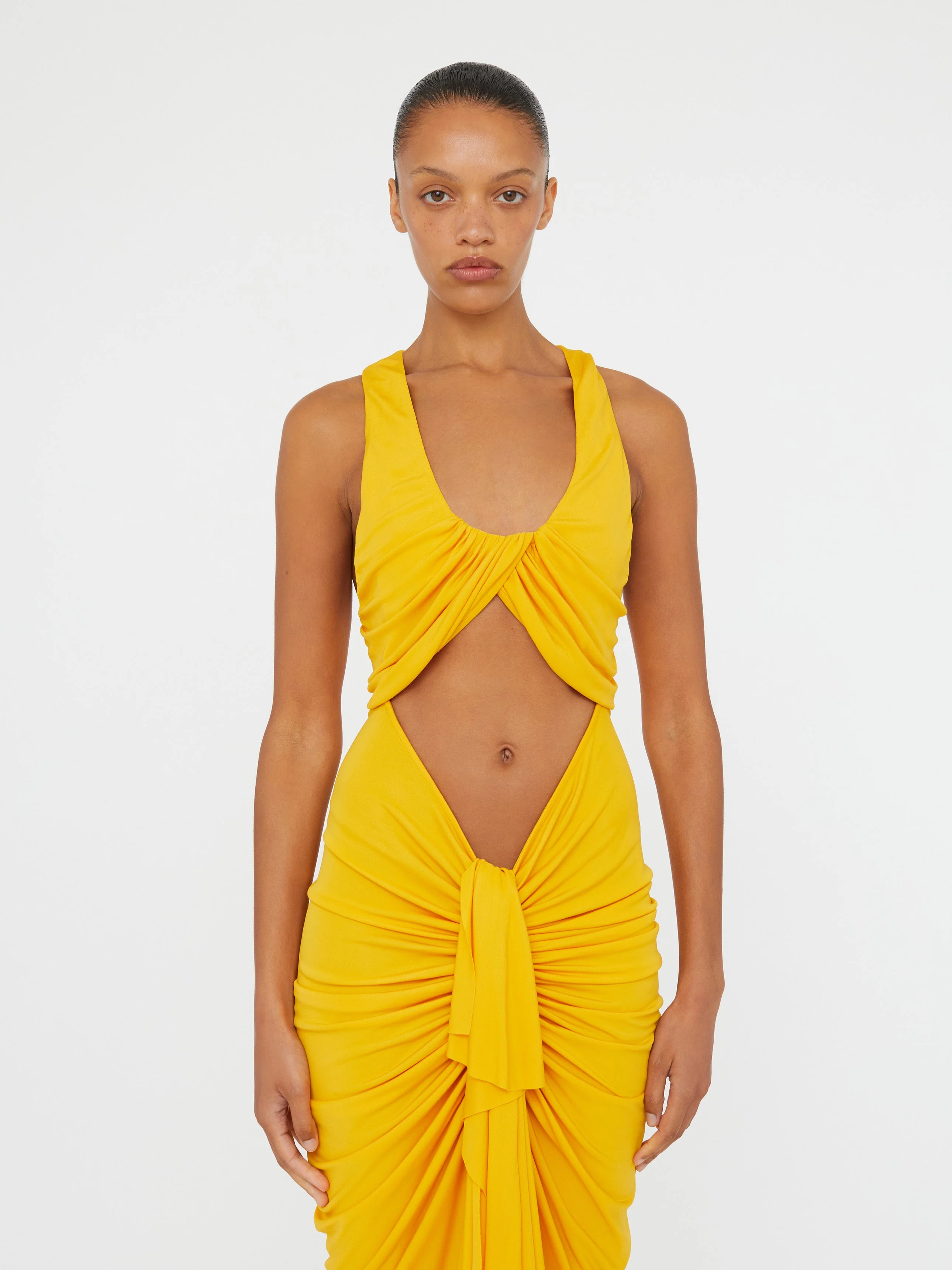 Christopher Esber - Vivenda Drape Front Dress - Image 2
