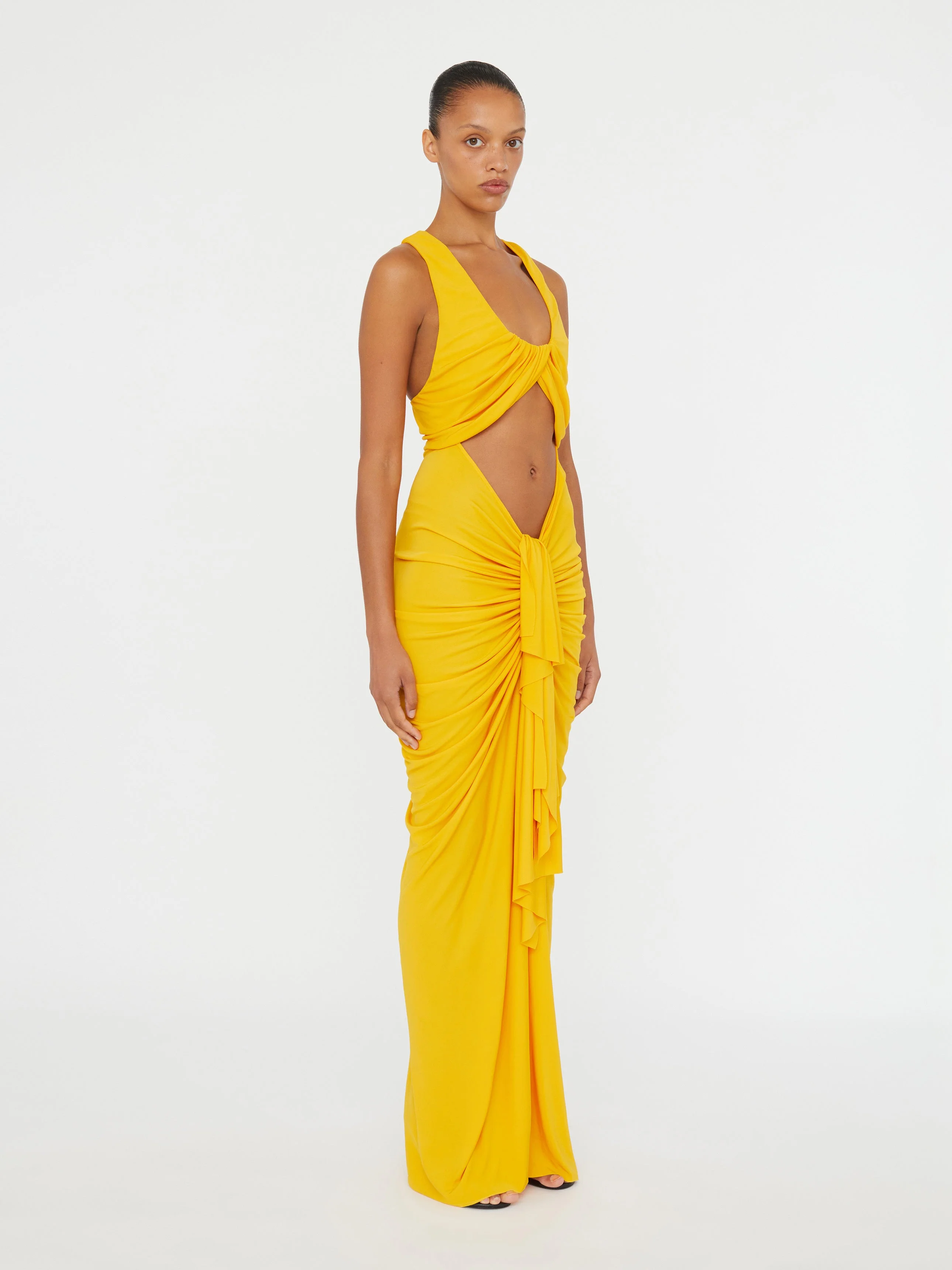 Christopher Esber - Vivenda Drape Front Dress - Image 3