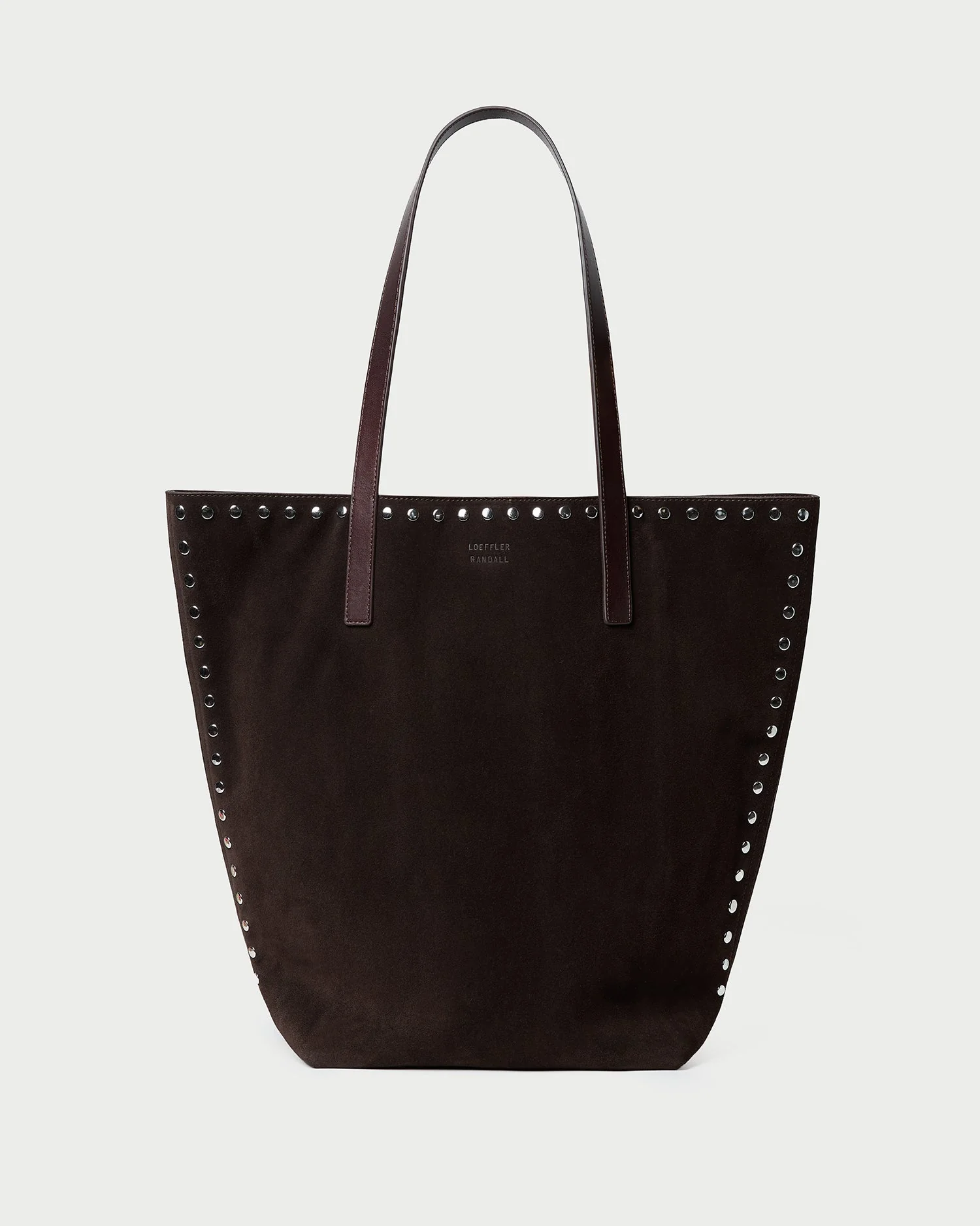 Loeffler Randall - Walker Brown/Silver Suede Tote