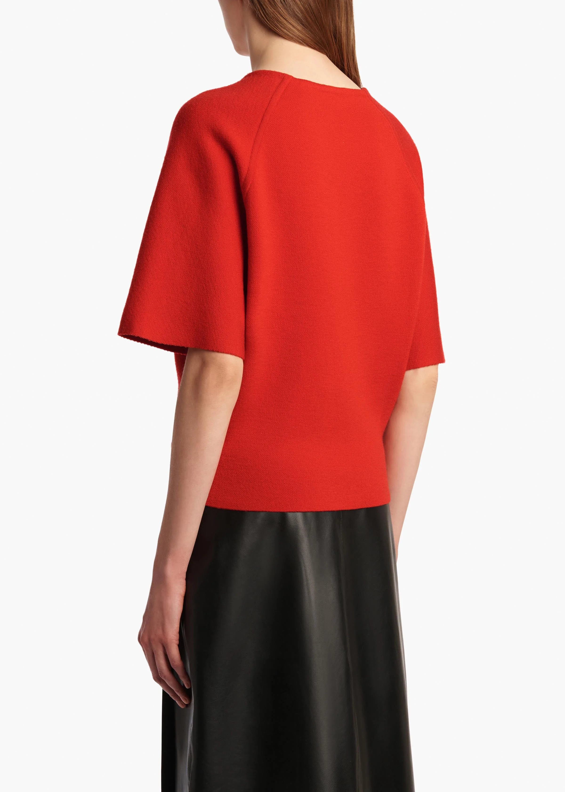 Khaite - Warren Top in Fire Red - Image 4
