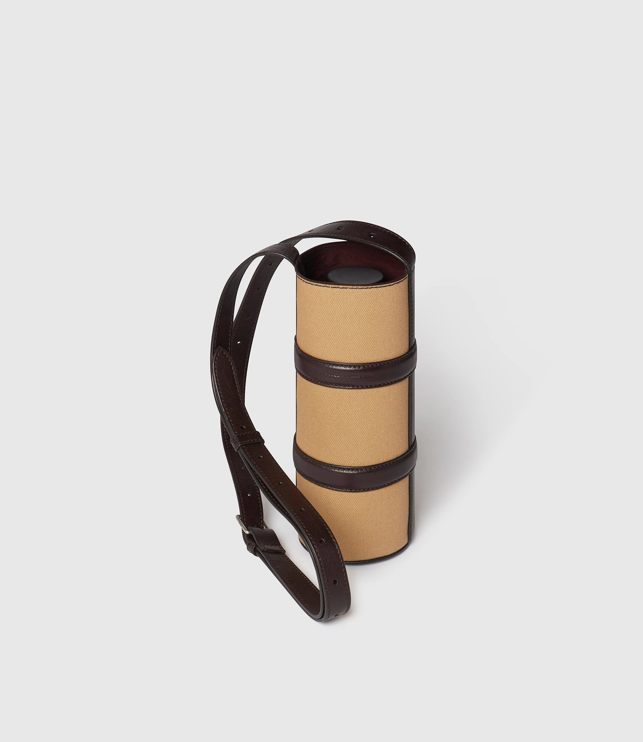 Metier - Water Bottle Holder Twill Sahara with Cioccolato