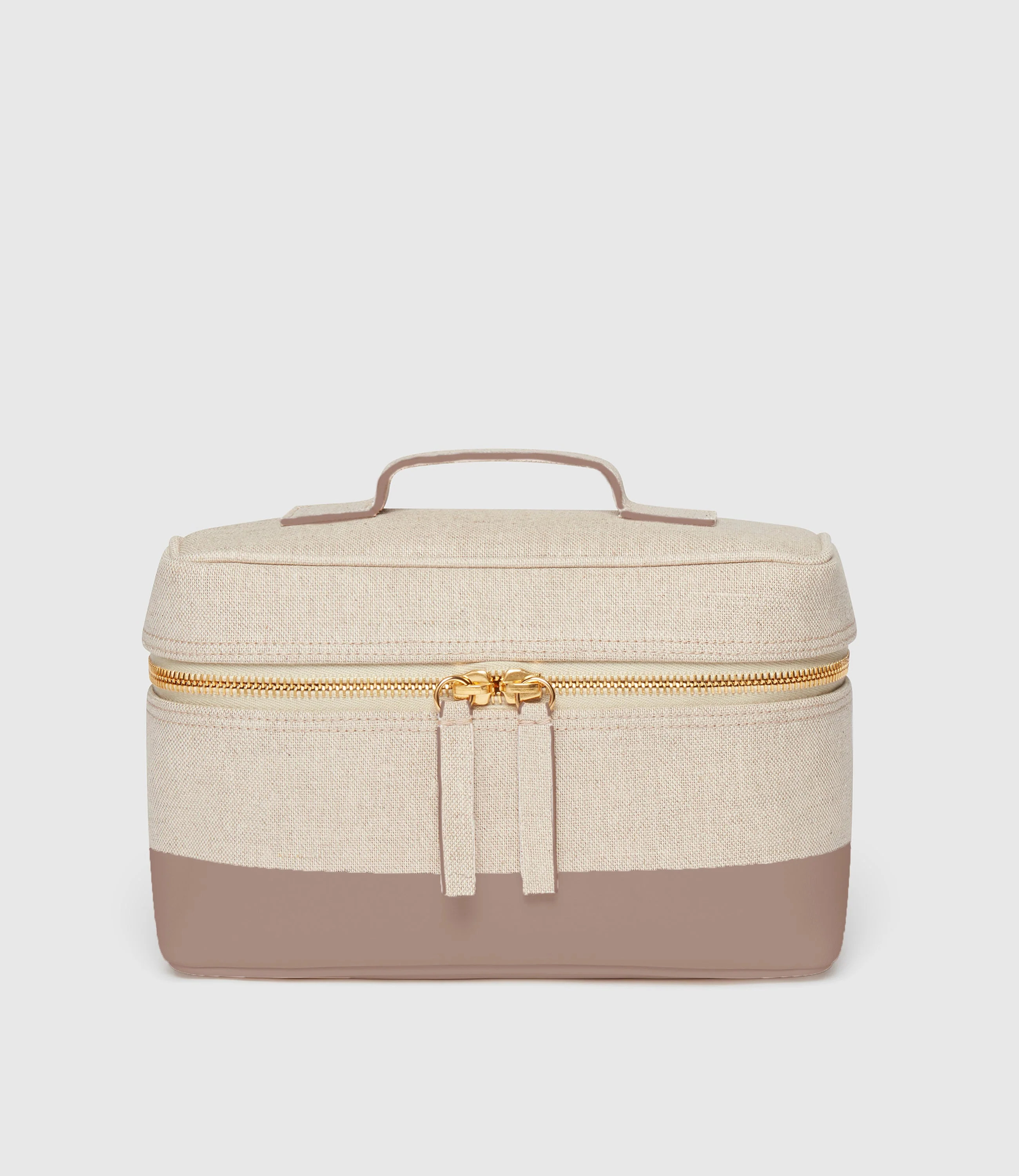 Metier - Westman Atelier By Métier Makeup Train Case Natural Linen with Desert