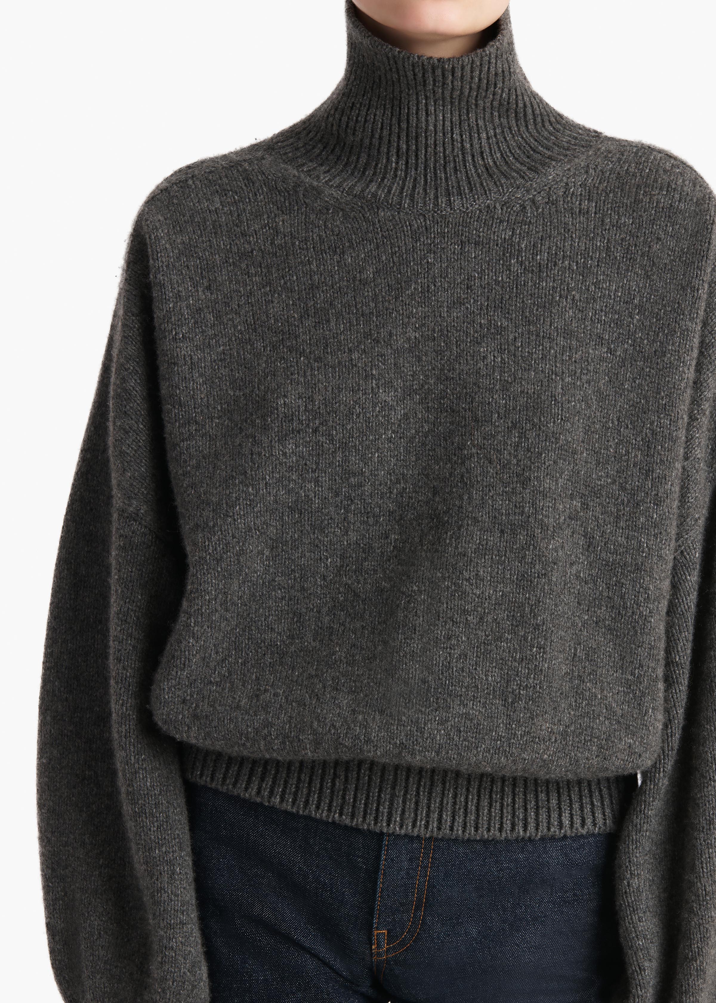 Khaite - Willem Sweater in Stone - Image 12