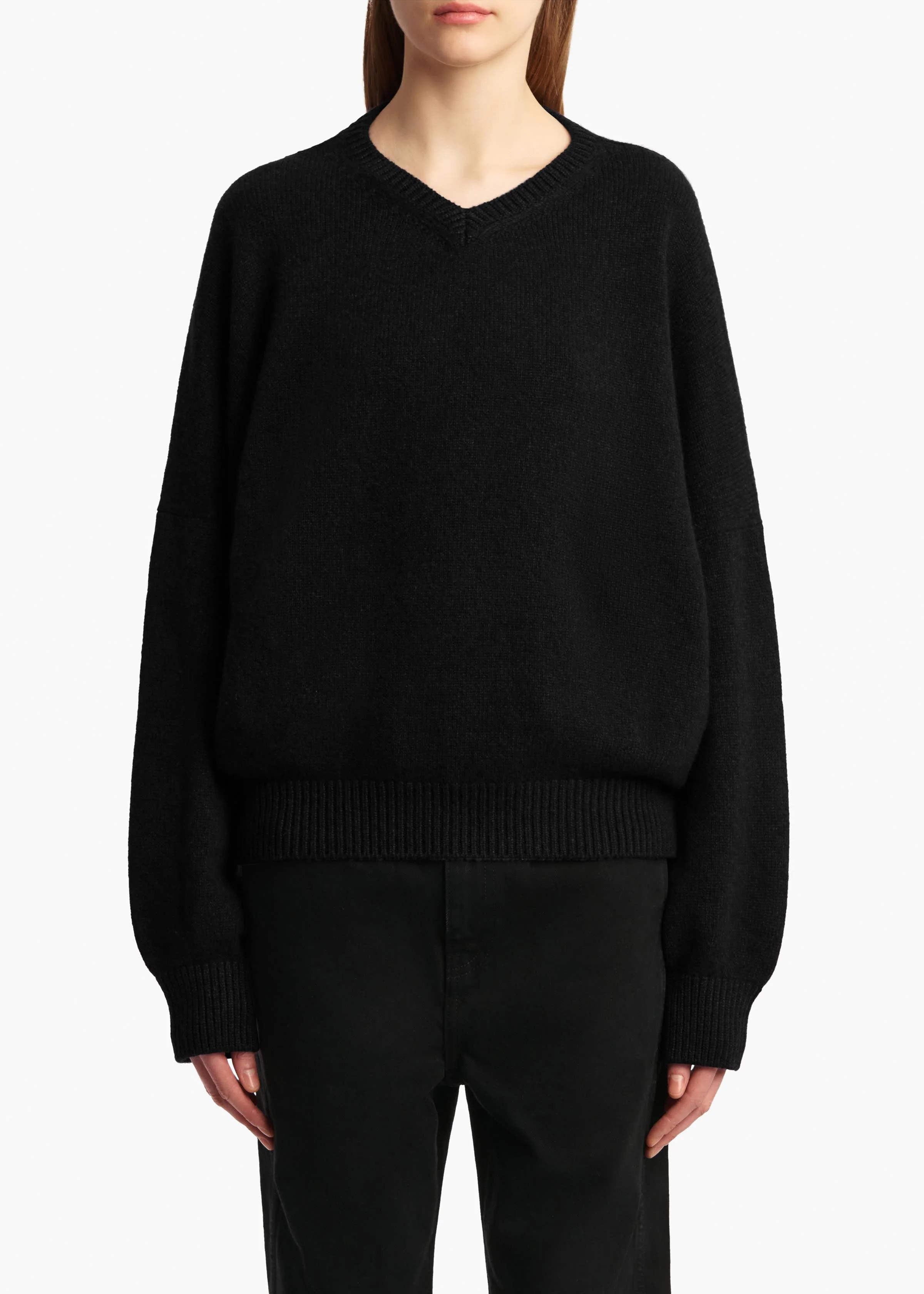 Khaite - Wolfe Sweater in Black - Image 10