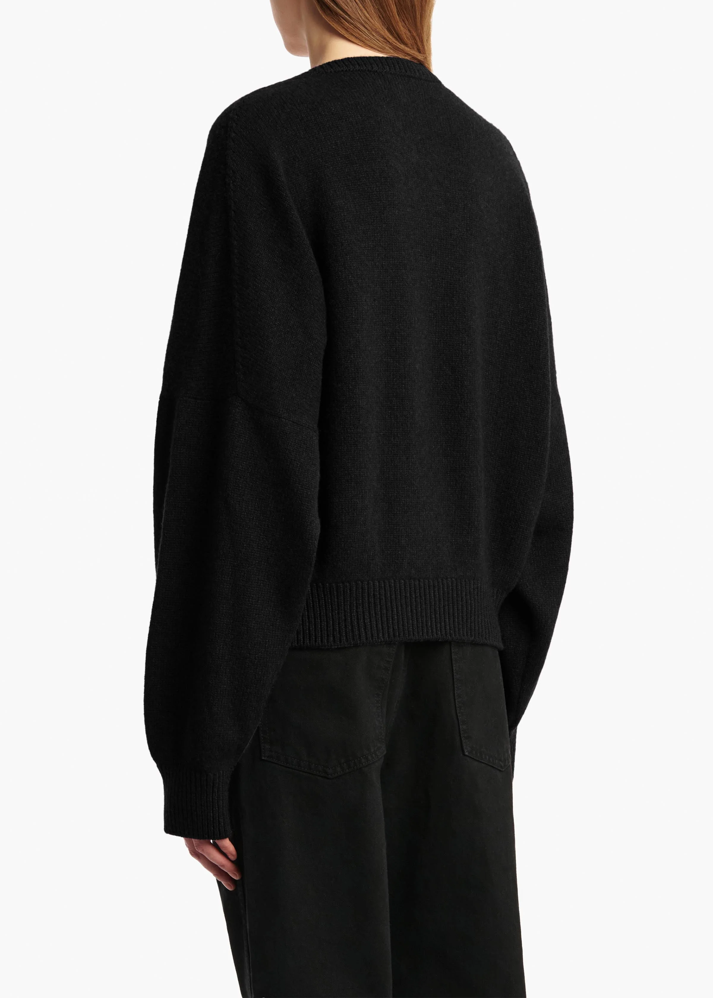 Khaite - Wolfe Sweater in Black - Image 11