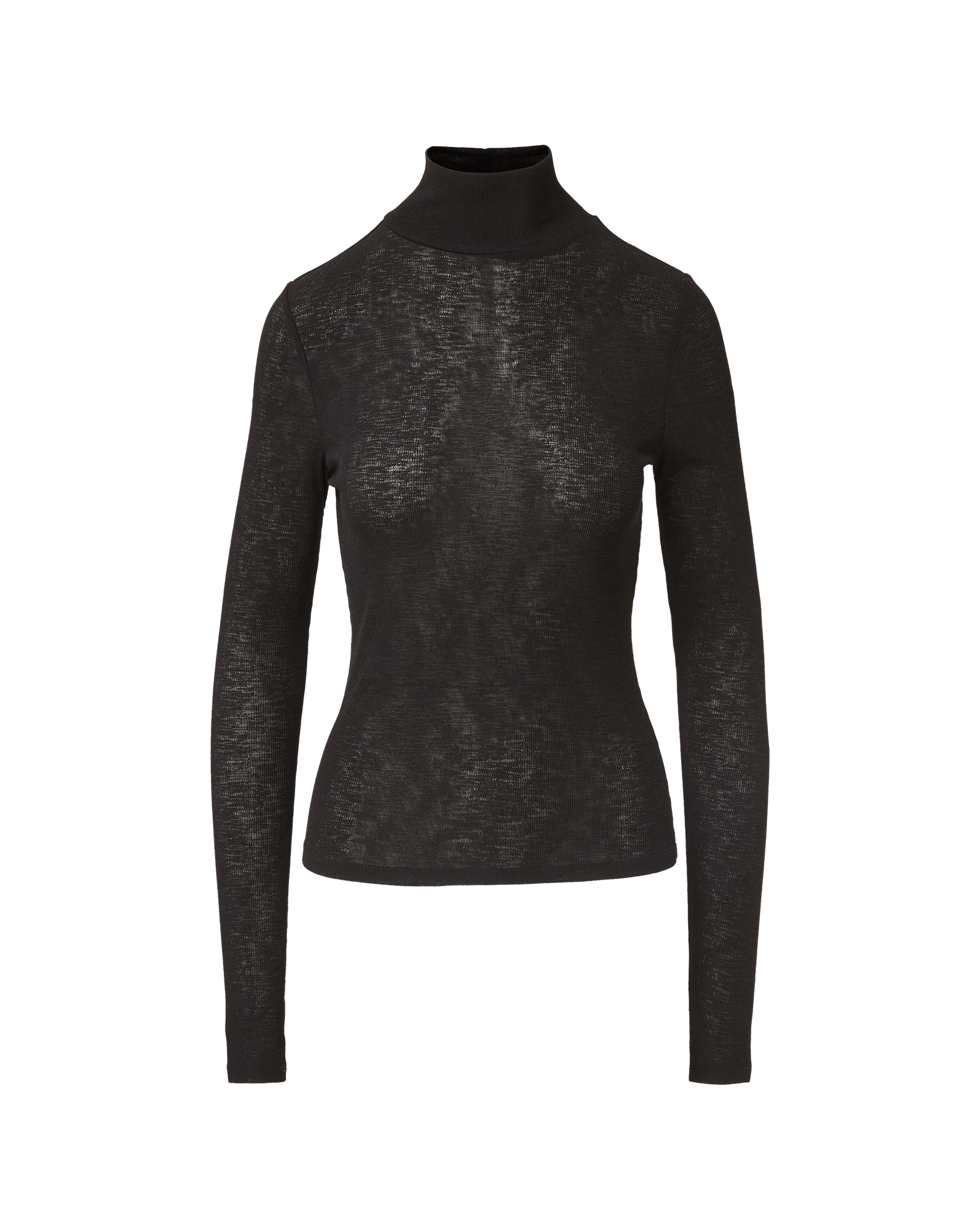 Veronica Beard - Wyeth Ribbed Turtleneck Top - Image 6