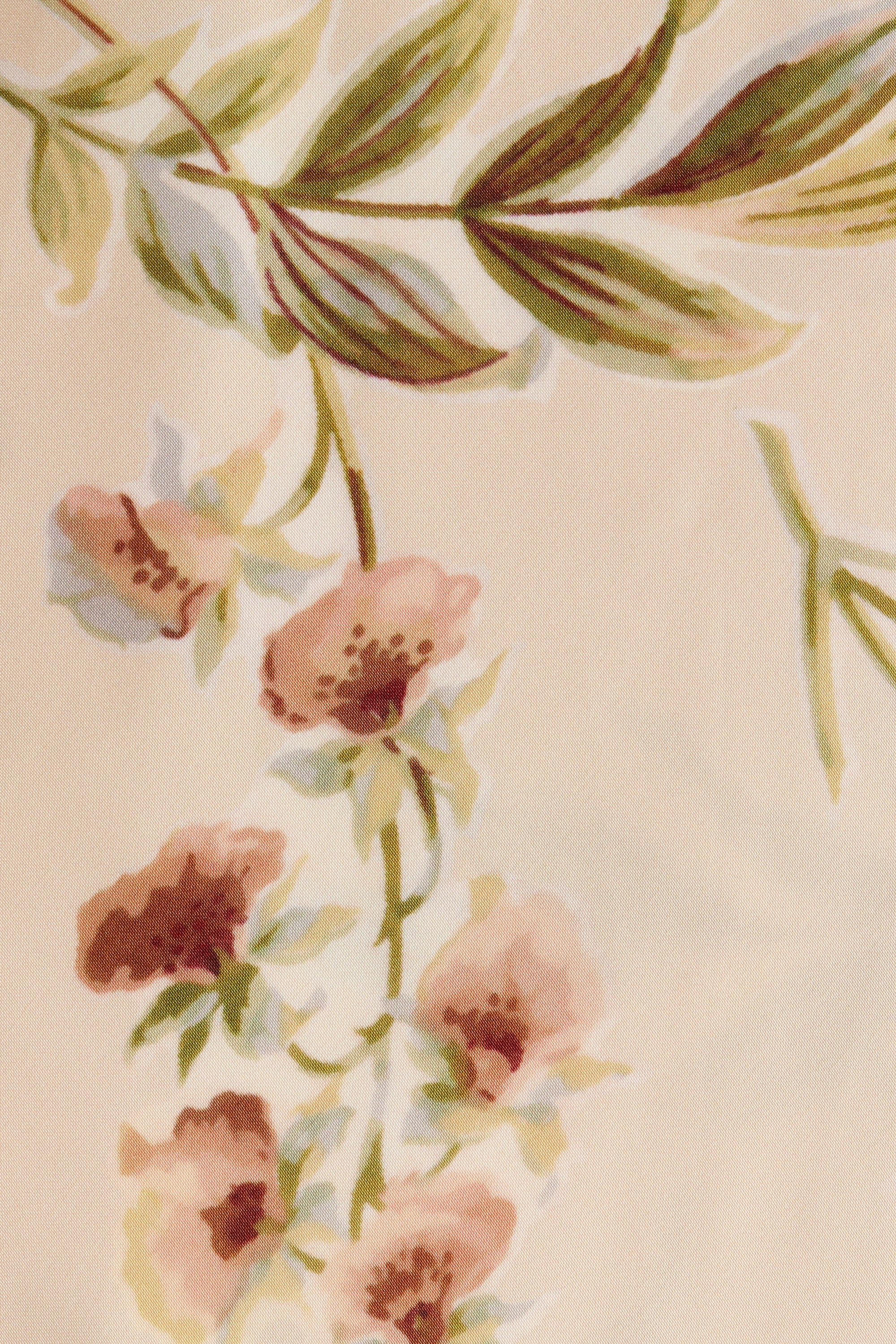 Faithfull - Yolaine Midi Dress Jardin Floral Blush - Final Sale - Image 6