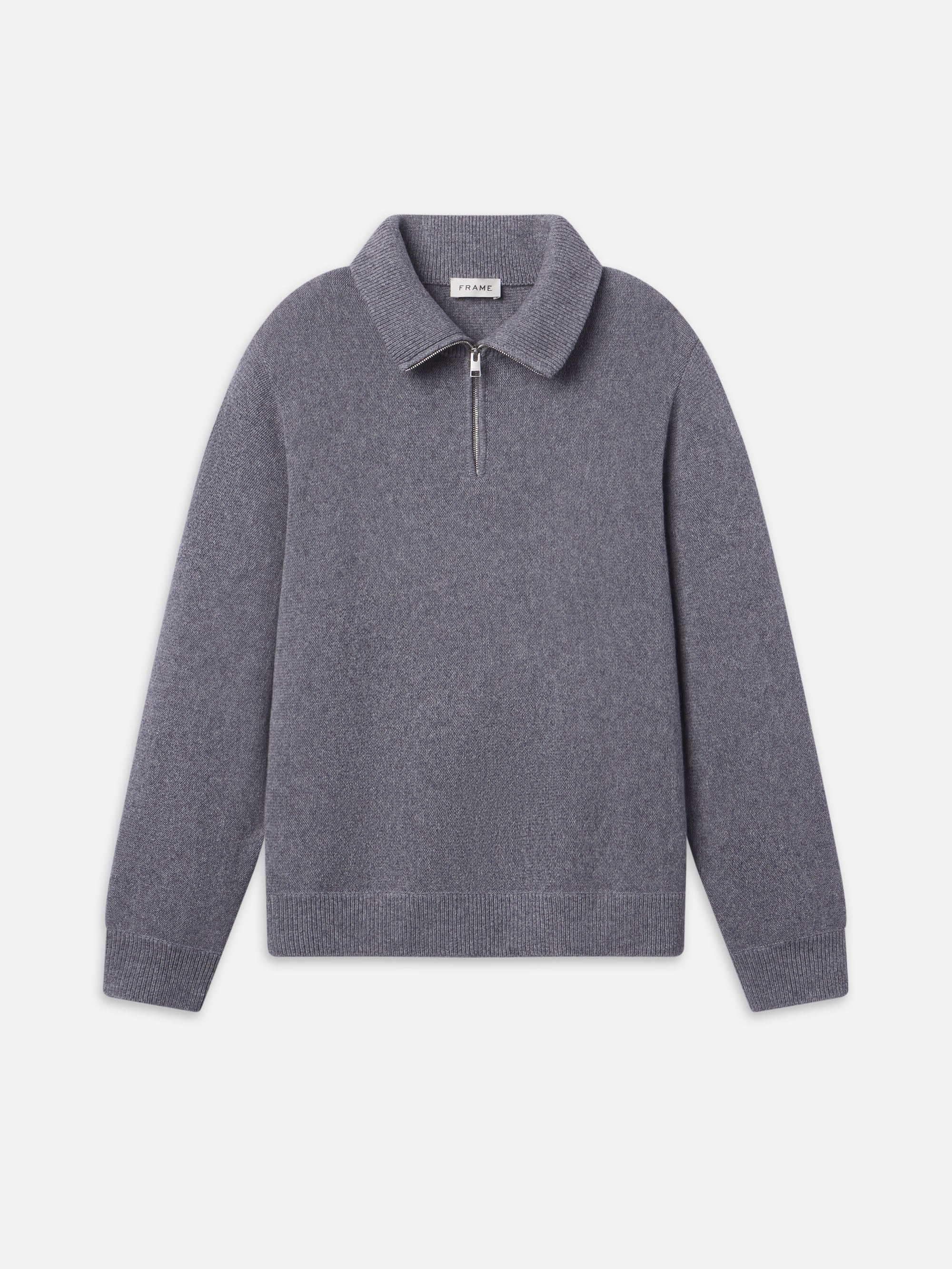 FRAME - Zip Up Wool Sweater