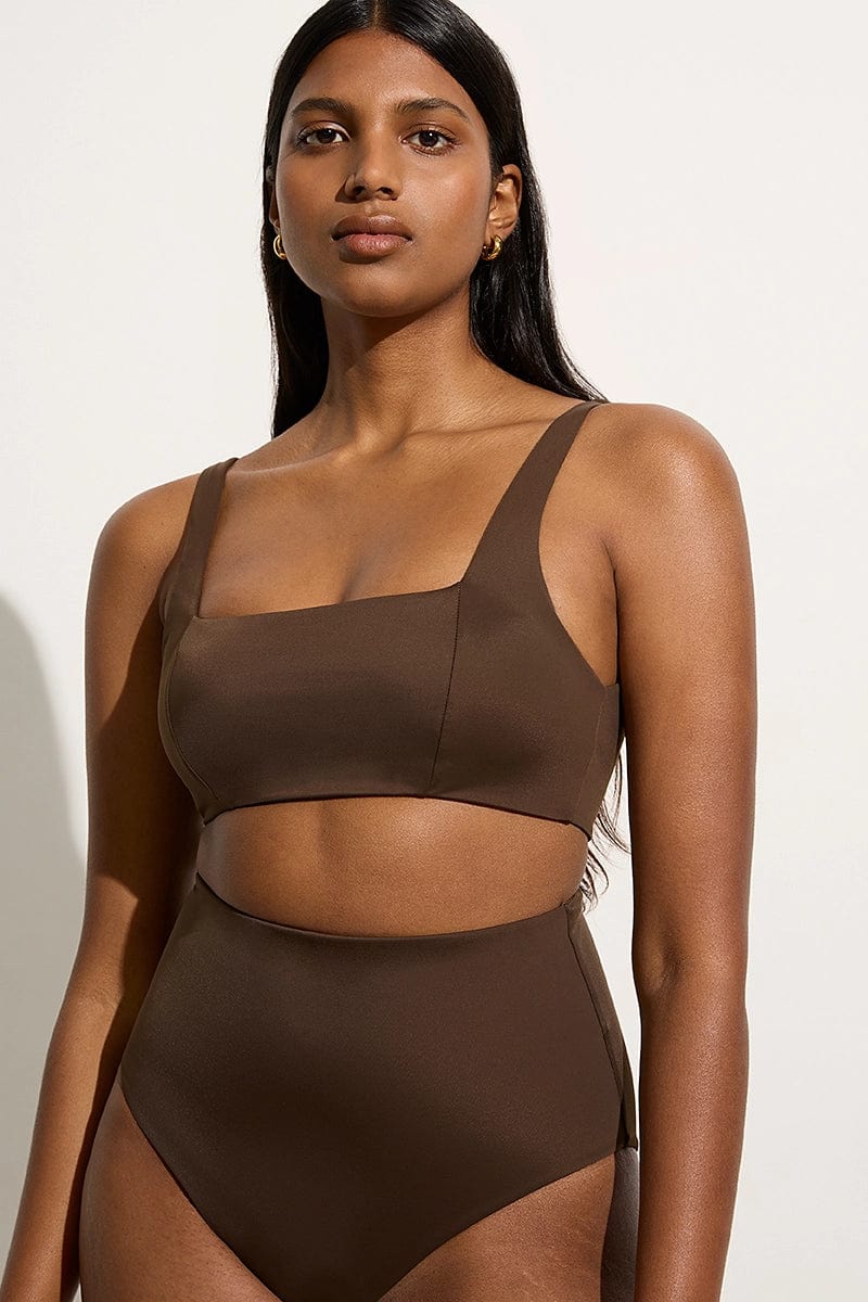 Faithfull - Zizi Bikini Top Coffee - Final Sale