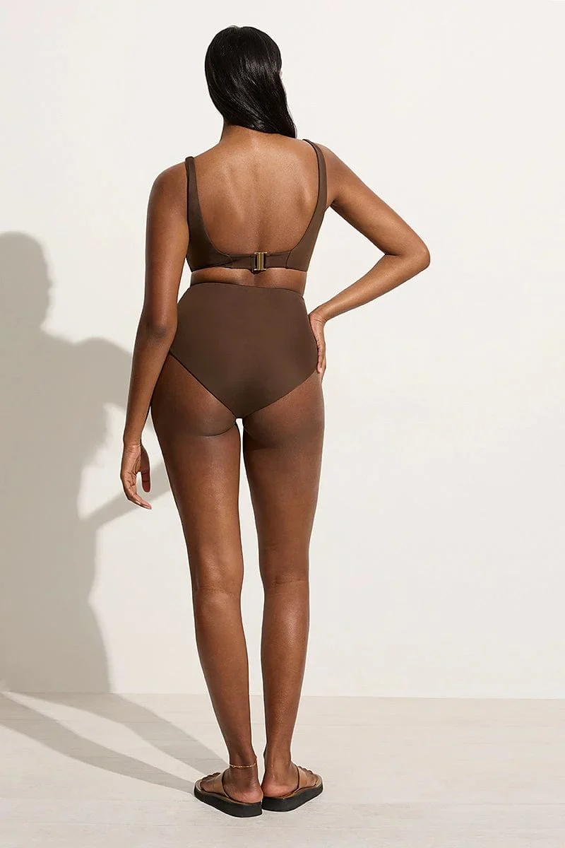 Faithfull - Zizi Bikini Top Coffee - Final Sale - Image 5